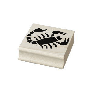 Tampons Encreurs timbre d'art scorpion