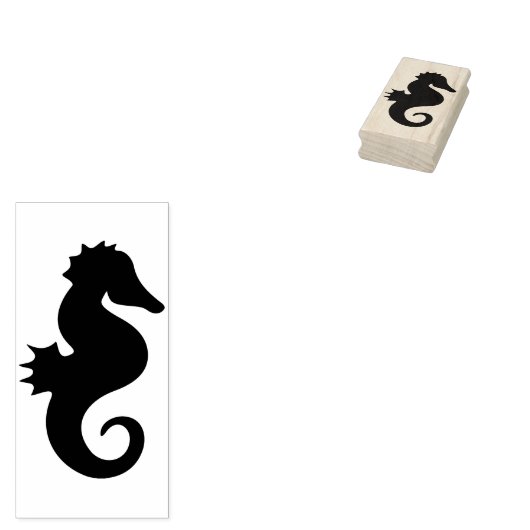 Tampons Encreurs timbre d'art silhouette (Tamponné)