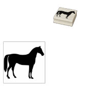 Tampons Encreurs timbre d'art silhouette (Tamponné)