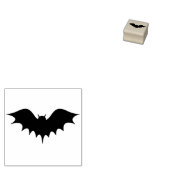 Tampons Encreurs Timbre d'art silhouette de chauve-souris (Tamponné)
