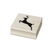 Tampons Encreurs timbre d'art silhouette de rennes (Tampon)