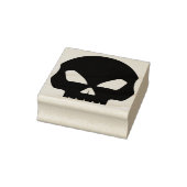 Tampons Encreurs timbre d'art silhouette du crâne de mort (Tampon)