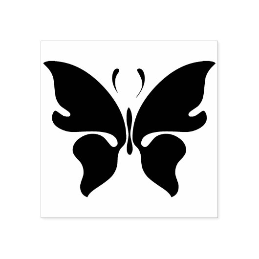 Tampons Encreurs timbre d'art silhouette papillon (Impression)