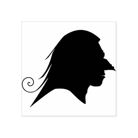 Tampons Encreurs Timbre d'art silhouette profil de gobelin (Impression)