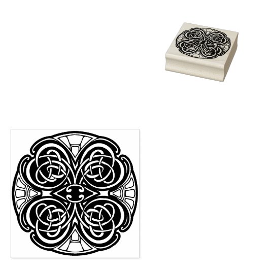 Tampons Encreurs timbre d'art tourbillon (Tamponné)