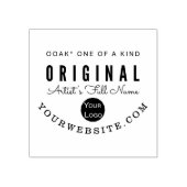 Tampons Encreurs Timbre d'authenticité pour artiste de la galerie d (Impression)