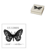 Tampons Encreurs timbre de bibliothèque papillon (Tamponné)