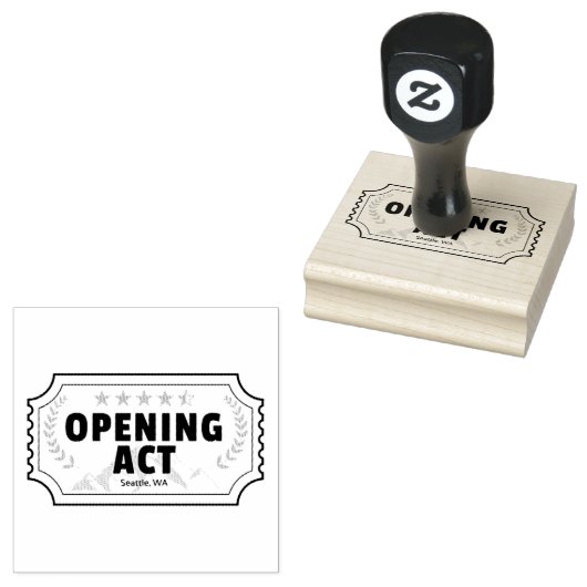 Tampons Encreurs Timbre de billet (Tamponné)