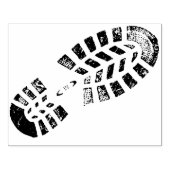 Tampons Encreurs Timbre de conception de l'empreinte de pied gauche (Impression)