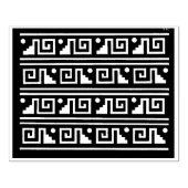 Tampons Encreurs Timbre de conception graphique Tribal Aztec (Impression)