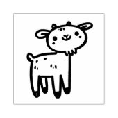 Tampons Encreurs Timbre de dessin de chèvre mou (Impression)