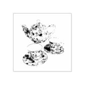 Tampons Encreurs Timbre de fête du thé (Impression)