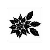 Tampons Encreurs timbre de fleur de noël (Impression)