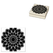 Tampons Encreurs Timbre de fleurs (Tamponné)