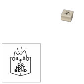 Tampons Encreurs Timbre de lapin 'Ne pas plier' (Tamponné)