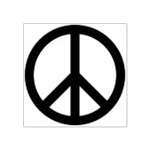 Tampons Encreurs timbre de l'art des signes de paix (Impression)