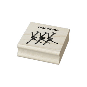 Tampons Encreurs Timbre de l'équipe de patinage synchronisé - arabe