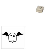 Tampons Encreurs Timbre de l'illustration de fantôme de chaume (Tamponné)