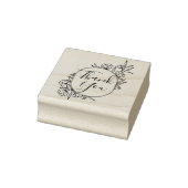 Tampons Encreurs Timbre de Merci Mariage botanique (Tampon)