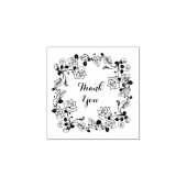 Tampons Encreurs Timbre de Merci Rose antique (Impression)