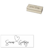 Tampons Encreurs Timbre de Noël Joyeuses Fêtes (Tamponné)