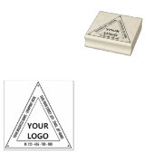 Tampons Encreurs Timbre de nom du logo d'adresse personnalisée - Co (Tamponné)