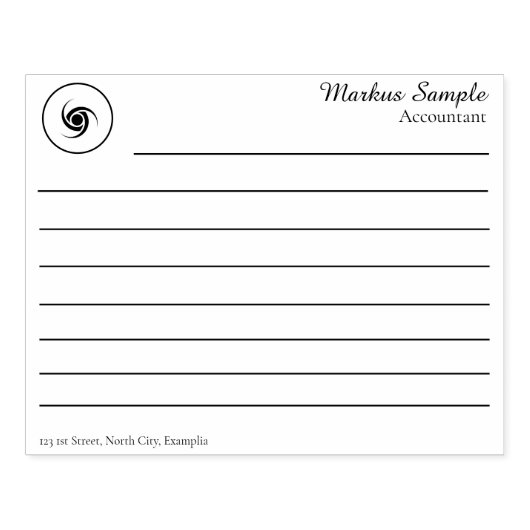 Tampons Encreurs Timbre de notes facile pour les professionnels (Impression)