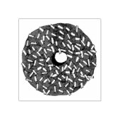 Tampons Encreurs Timbre de petit-déjeuner de beigne de noix de coco (Impression)