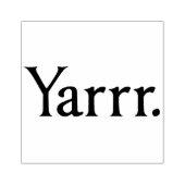 Tampons Encreurs Timbre de pirate de Yarrr (Impression)
