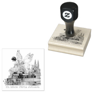 Tampons Encreurs Timbre de propriétaire de livre personnalisé pour 