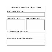 Tampons Encreurs Timbre de retour (Impression)