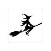 Tampons Encreurs timbre de sorcière halloween (Impression)