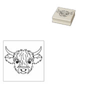 Tampons Encreurs Timbre de vache Highland Micro Mini (Tamponné)