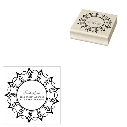 Tampons Encreurs Timbre décoratif en caoutchouc (Tamponné)