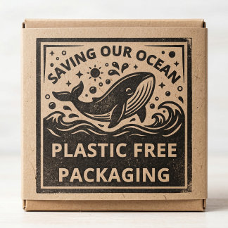 Tampons Encreurs Timbre d'emballage sans plastique pour le commerce