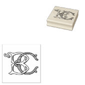 Tampons Encreurs Timbre d'encre en caoutchouc BC Monogram CB (Tamponné)
