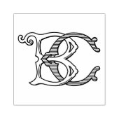 Tampons Encreurs Timbre d'encre en caoutchouc BC Monogram CB (Impression)
