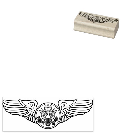 Tampons Encreurs Timbre des ailes des équipages militaires (Tamponné)