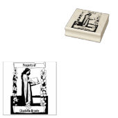 Tampons Encreurs Timbre d'ex-libris littéraire (Tamponné)