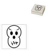 Tampons Encreurs Timbre d'illustration crâne (Tamponné)