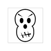 Tampons Encreurs Timbre d'illustration crâne (Impression)