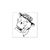 Tampons Encreurs Timbre d'illustration d'illustration de crâne exte (Impression)