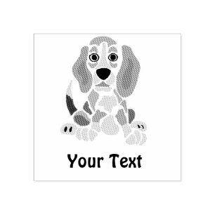 Tampons Encreurs Timbre drôle mignon de beagle