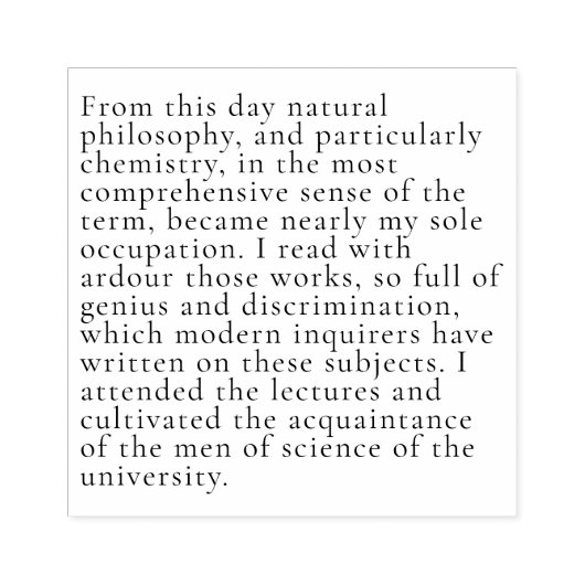 Tampons Encreurs Timbre du Art Journal : Frankenstein (Impression)