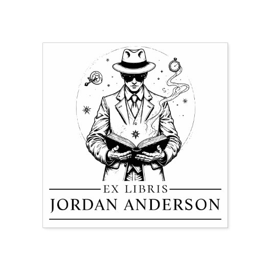 Tampons Encreurs Timbre du carnet du voyageur du temps (Impression)