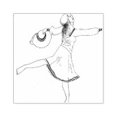 Tampons Encreurs Timbre du danseur (Impression)