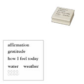 Tampons Encreurs Timbre du gestionnaire #1 (police serif) (Tamponné)