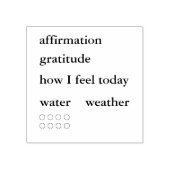 Tampons Encreurs Timbre du gestionnaire #1 (police serif) (Impression)