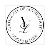 Tampons Encreurs Timbre du logo Authenticité Édition limitée (Impression)
