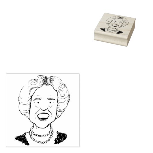 Tampons Encreurs Timbre Eleanor Roosevelt (Tamponné)